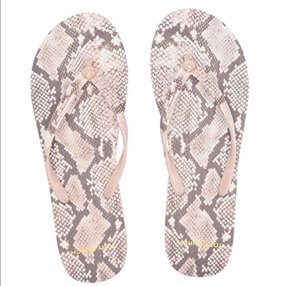 tory burch sunset blush flip flop